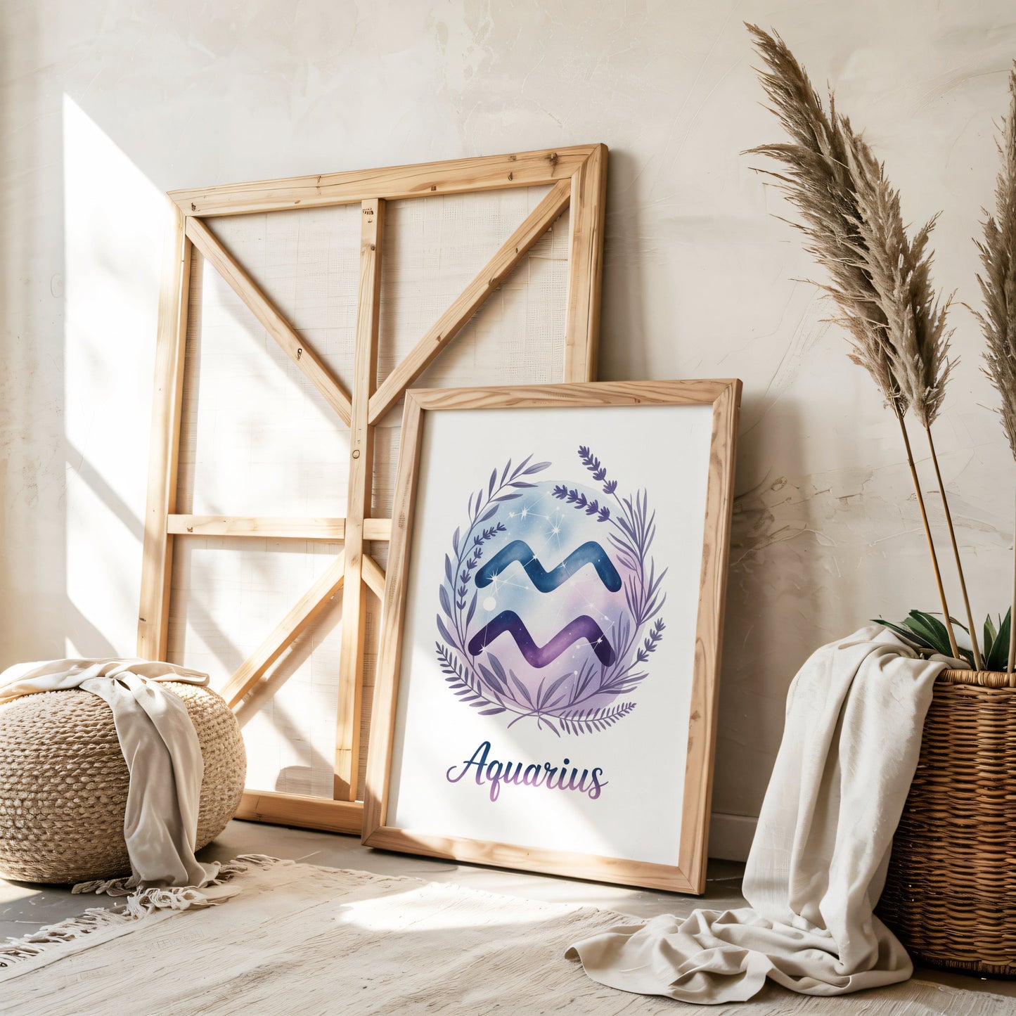 Aisle29 Print Aquarius Intricate Wall Art