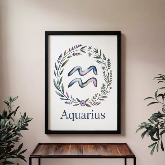 Aisle29 Print Aquarius Life Wall Art