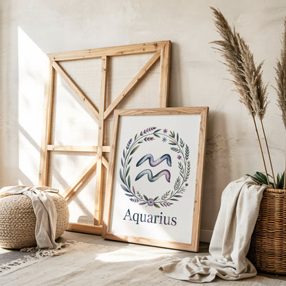 Aisle29 Print Aquarius Life Wall Art