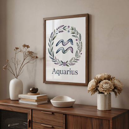 Aisle29 Print Aquarius Life Wall Art