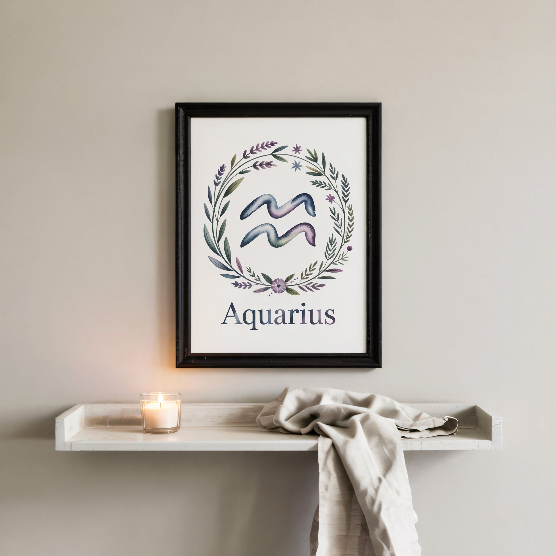 Aisle29 Print Aquarius Life Wall Art