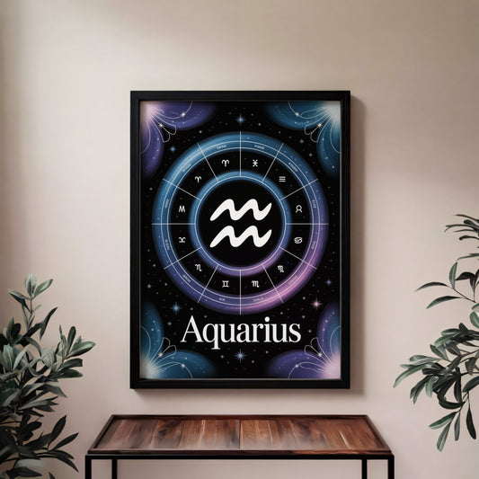 Aisle29 Print Aquarius Rising Wall Art