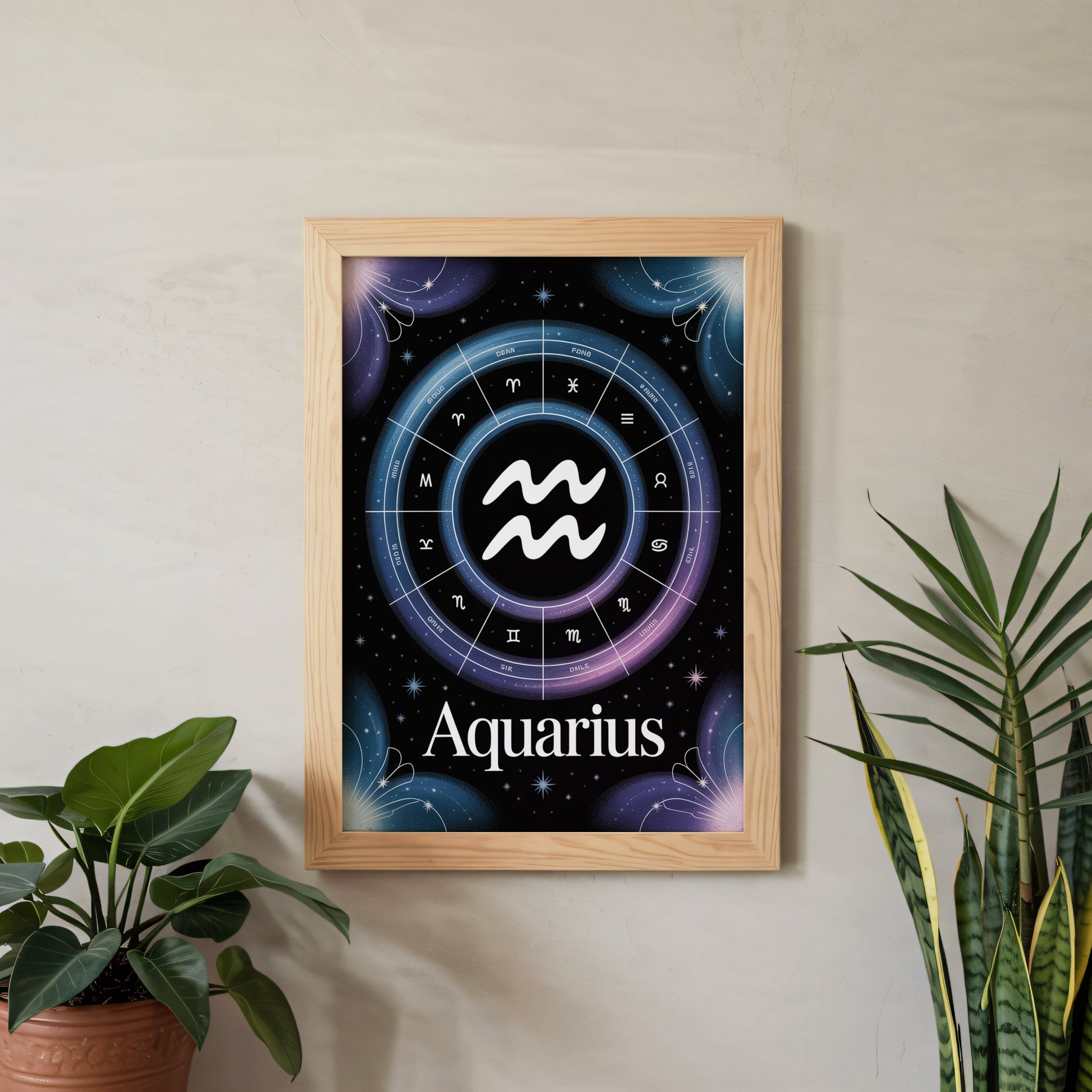 Aisle29 Print Aquarius Rising Wall Art