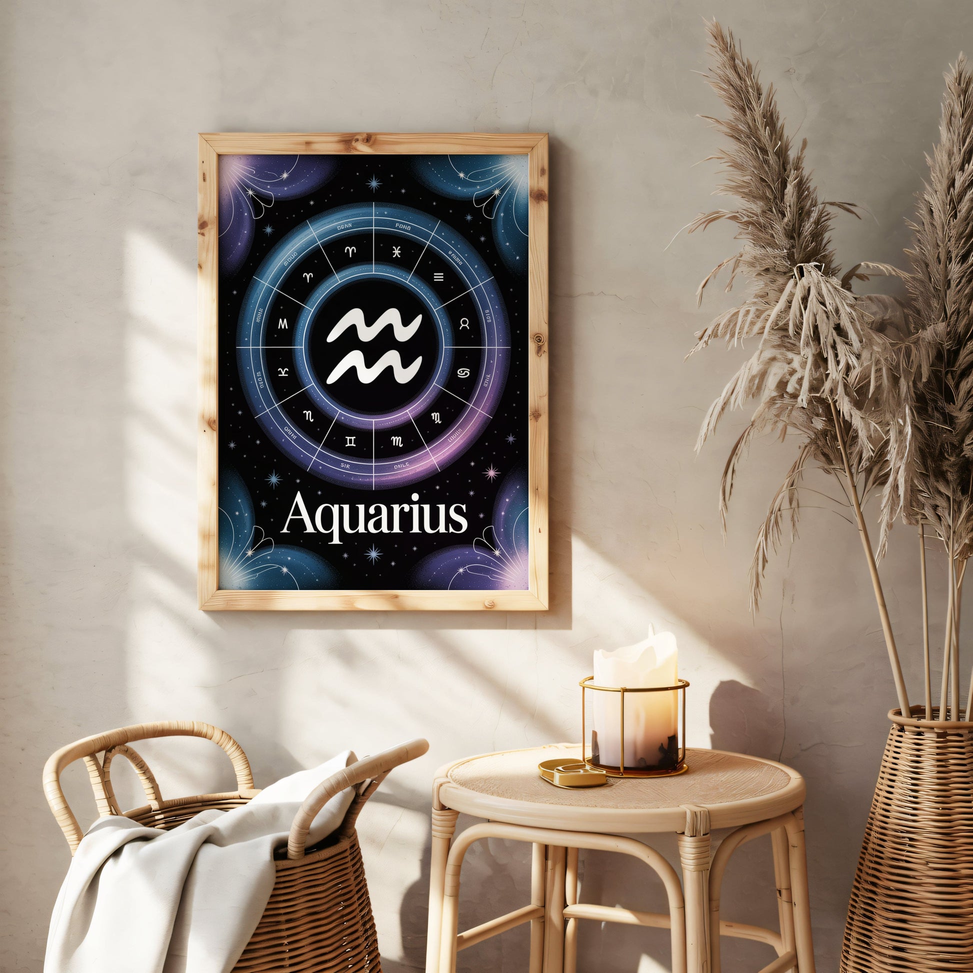 Aisle29 Print Aquarius Rising Wall Art