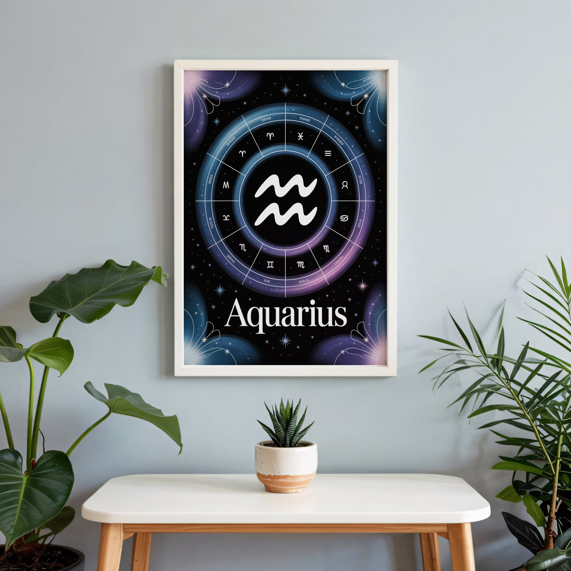 Aisle29 Print Aquarius Rising Wall Art