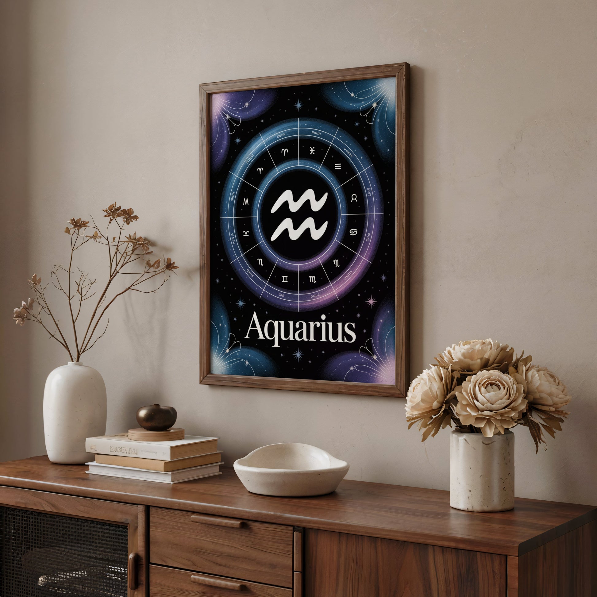 Aisle29 Print Aquarius Rising Wall Art