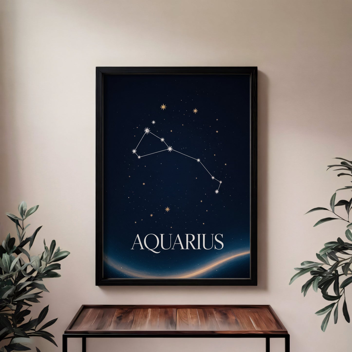 Aisle29 Print Aquarius Stars Wall Art