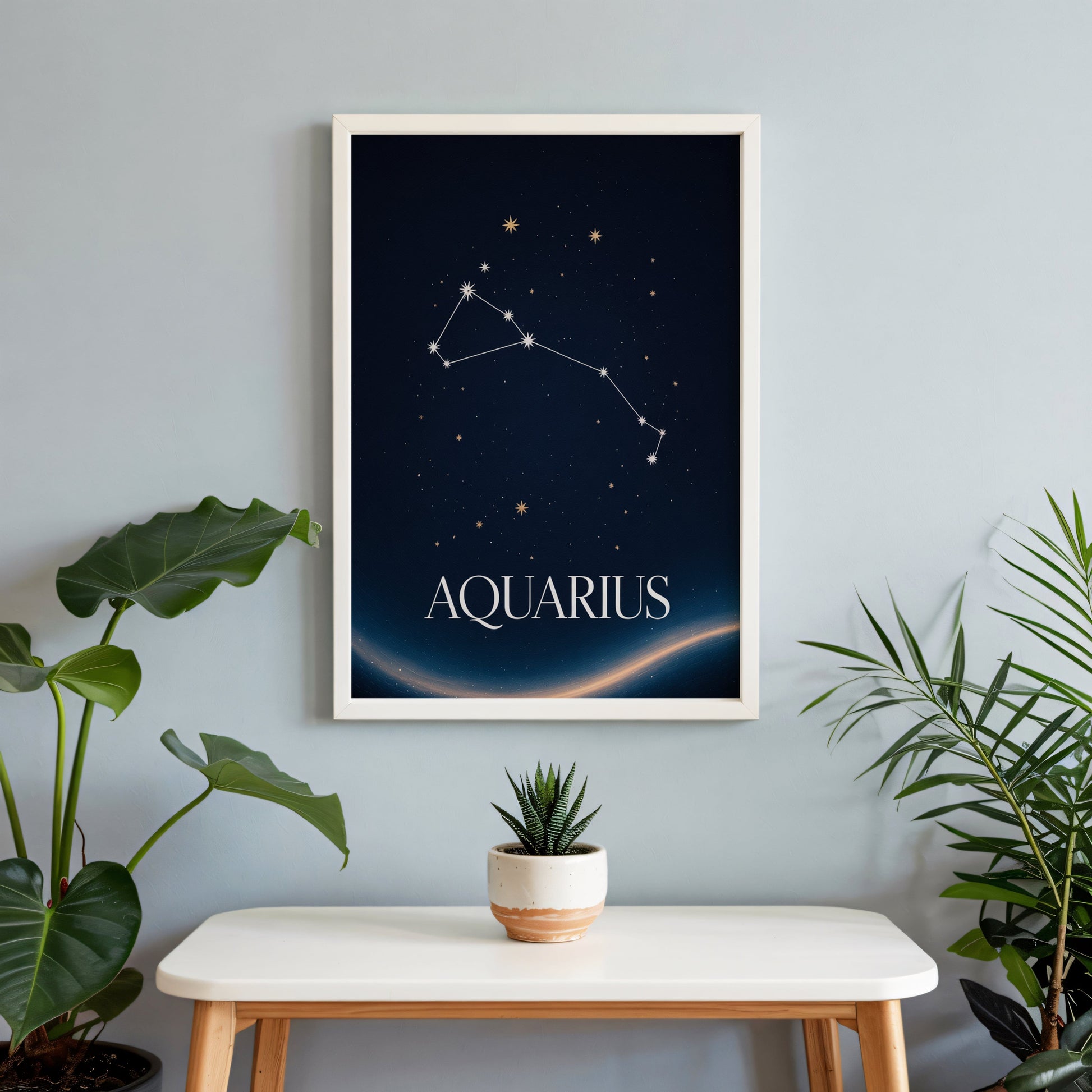 Aisle29 Print Aquarius Stars Wall Art