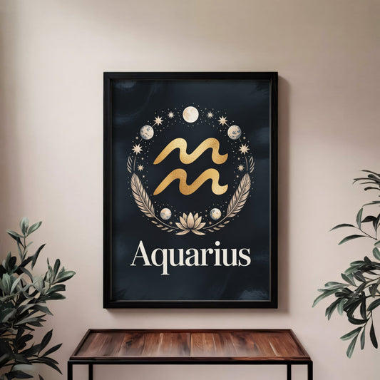 Aisle29 Print Aquarius Strong 2 Wall Art