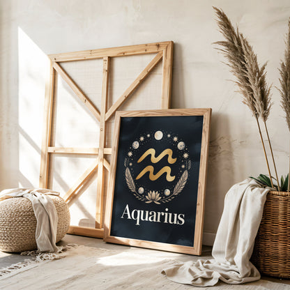 Aisle29 Print Aquarius Strong 2 Wall Art