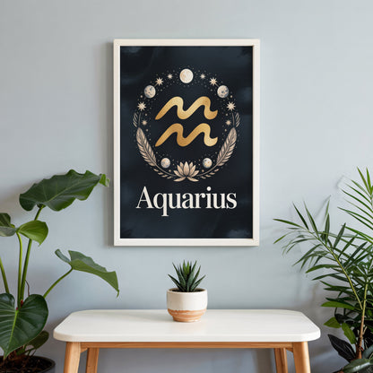 Aisle29 Print Aquarius Strong 2 Wall Art