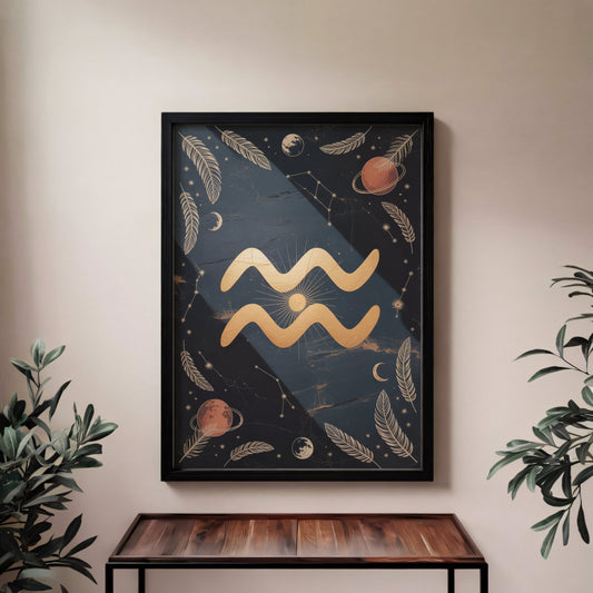 Aisle29 Print Aquarius Strong Wall Art
