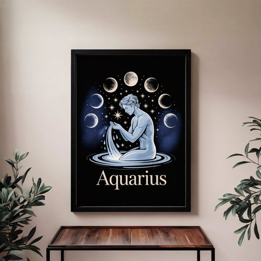 Aisle29 Print Aquarius Swirl Wall Art