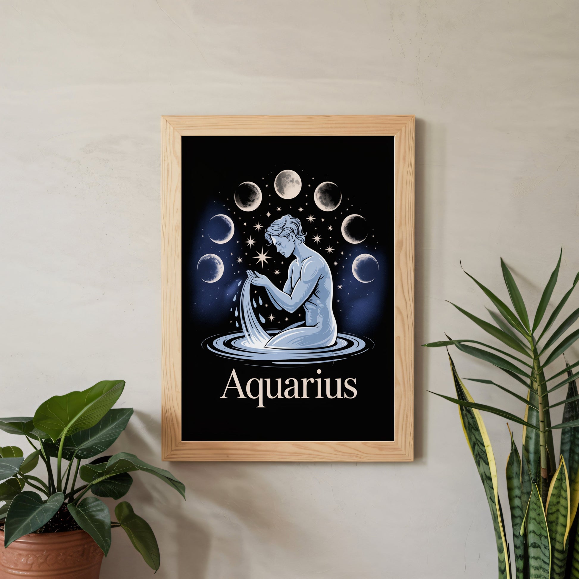 Aisle29 Print Aquarius Swirl Wall Art
