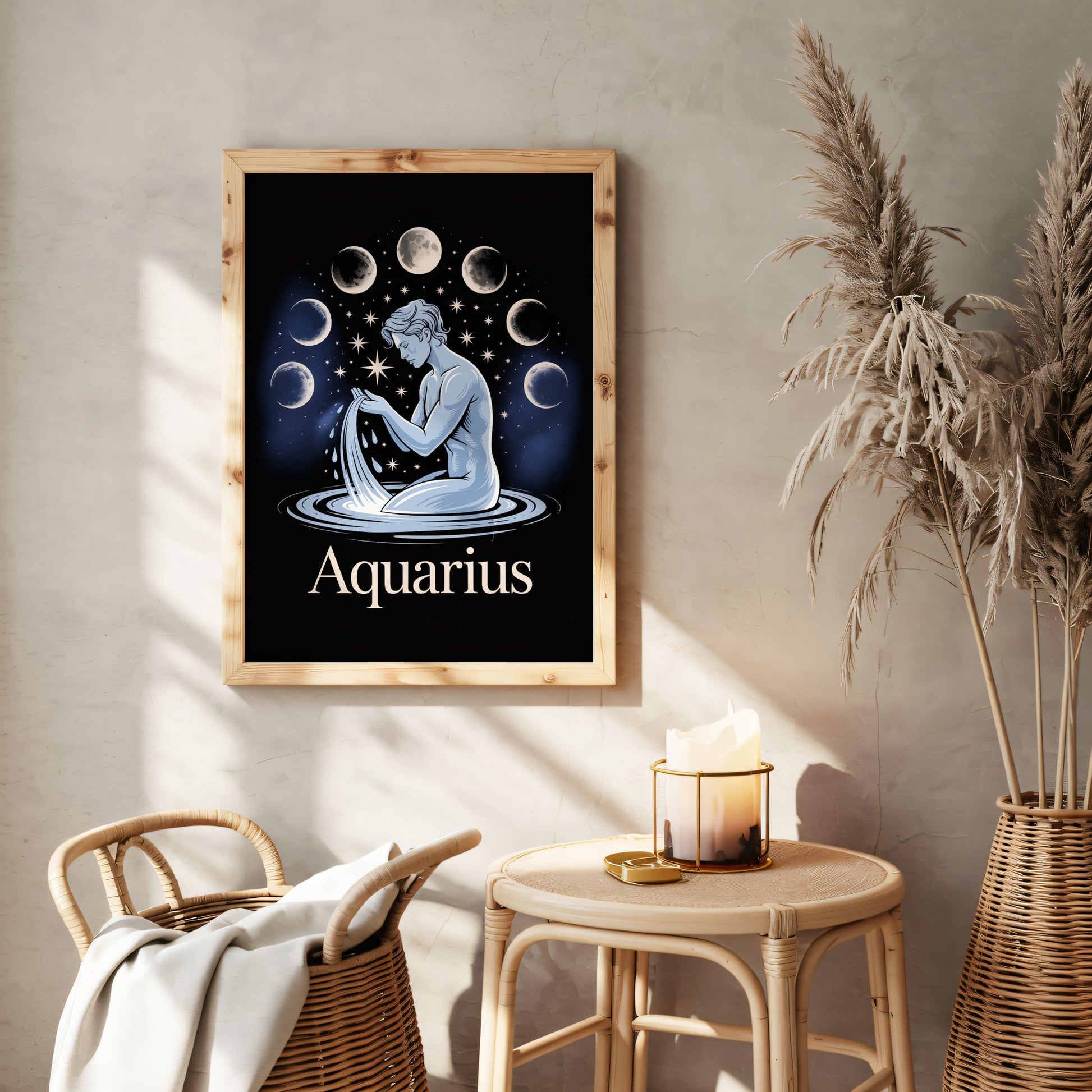 Aisle29 Print Aquarius Swirl Wall Art