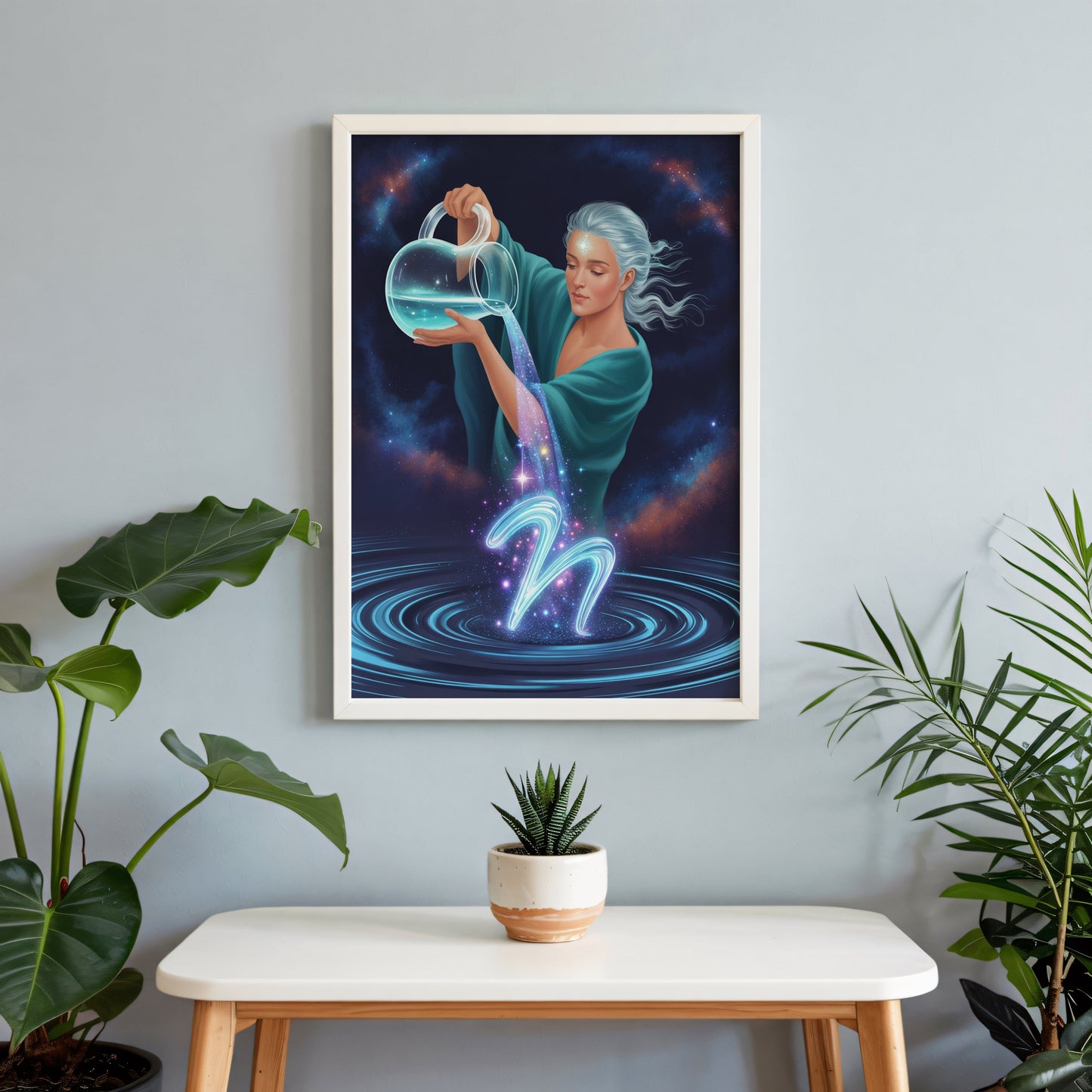 Aisle29 Print Aquarius Vibrant Wall Art