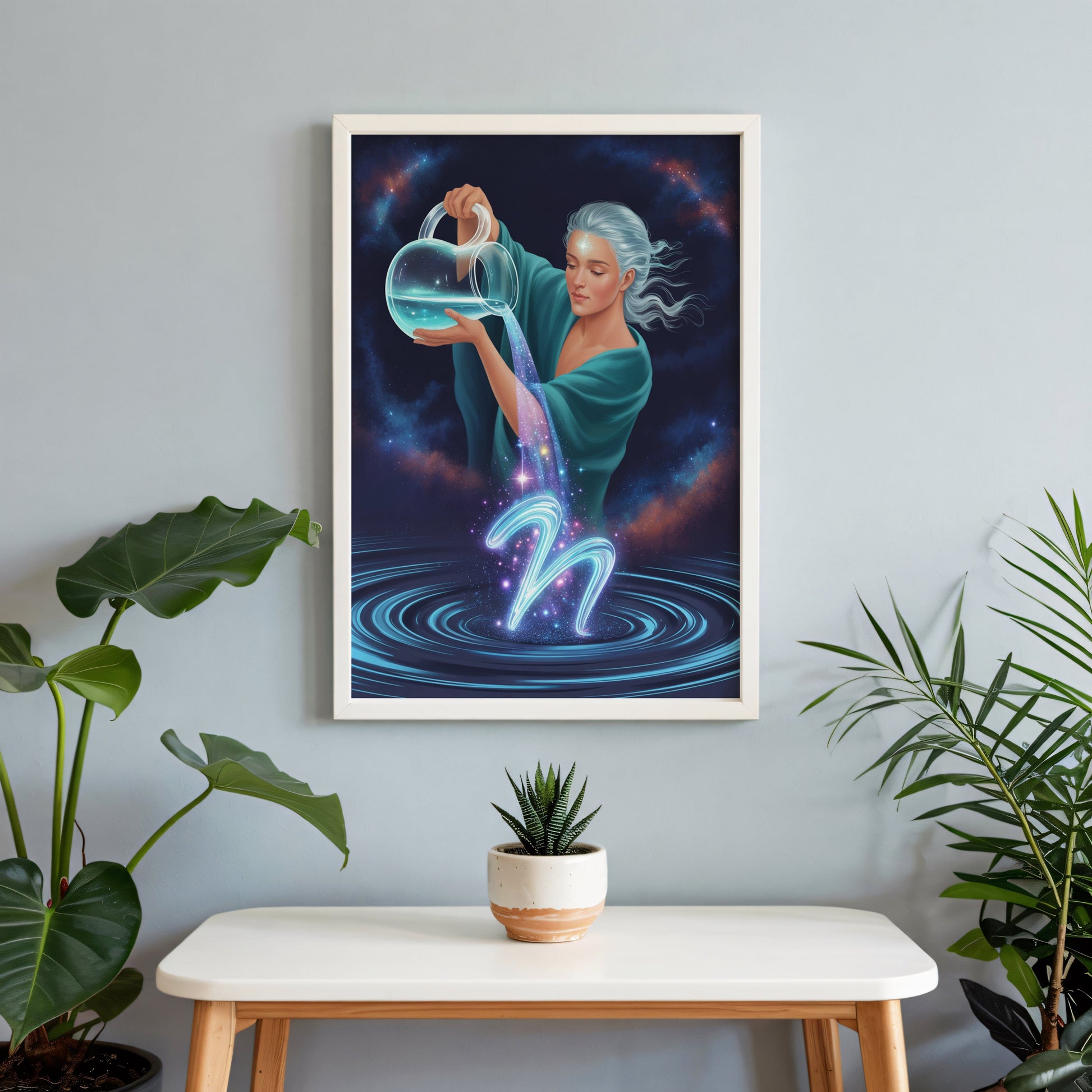 Aisle29 Print Aquarius Vibrant Wall Art