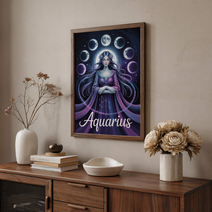 Aisle29 Print Aquarius Vivid Wall Art