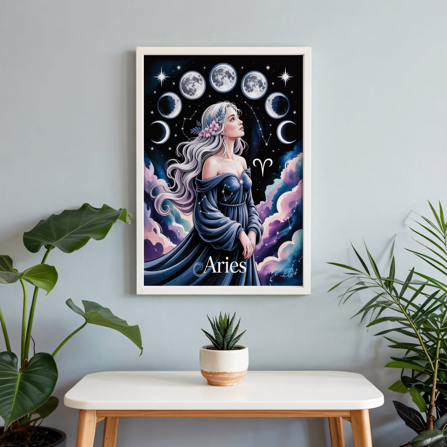 Aisle29 Print Aries Cosmic Wall Art