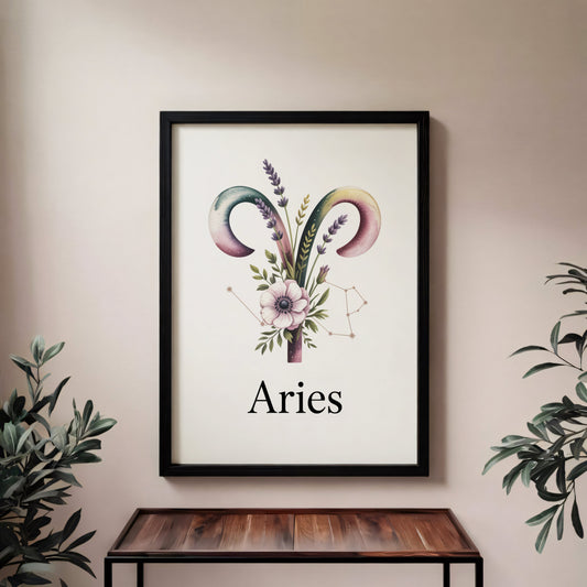 Aisle29 Print Aries Earth Wall Art