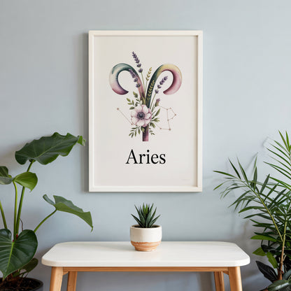 Aisle29 Print Aries Earth Wall Art