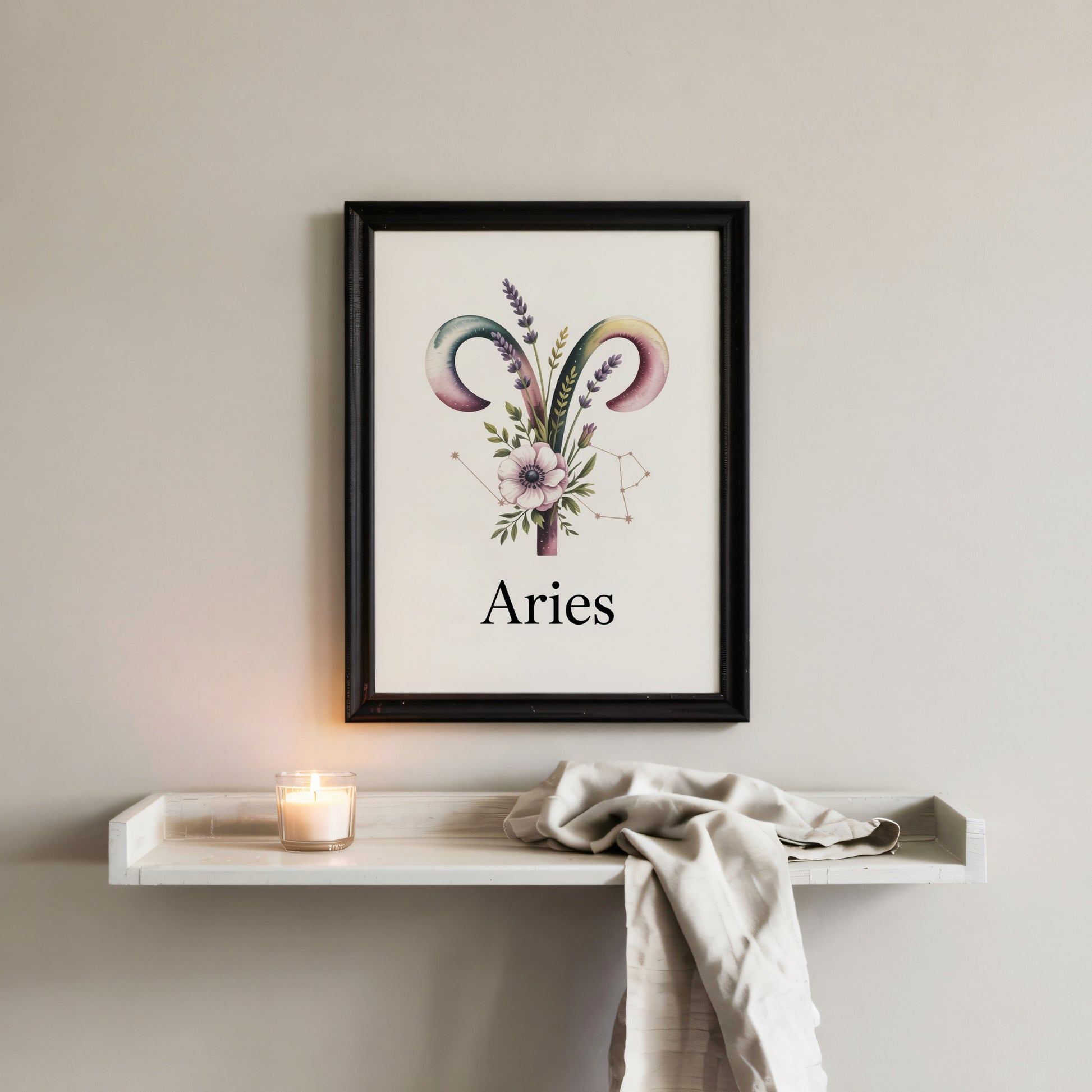 Aisle29 Print Aries Earth Wall Art