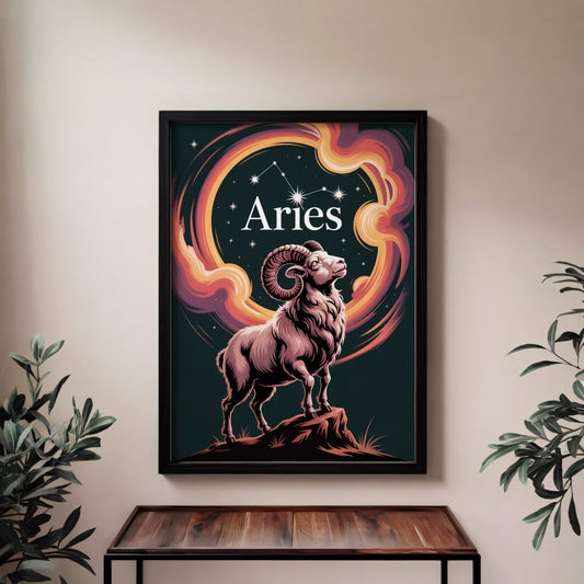 Aisle29 Print Aries Eclipse Wall Art