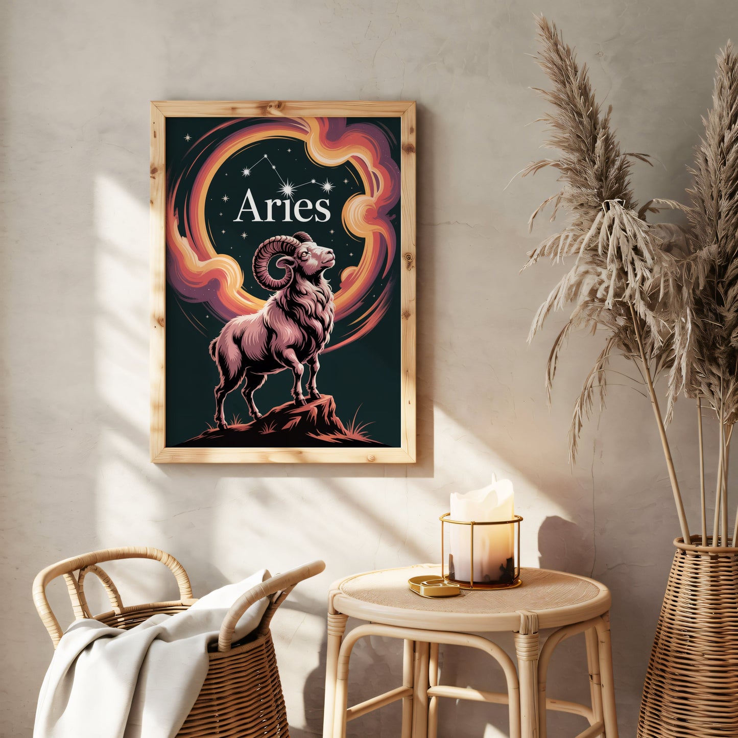 Aisle29 Print Aries Eclipse Wall Art