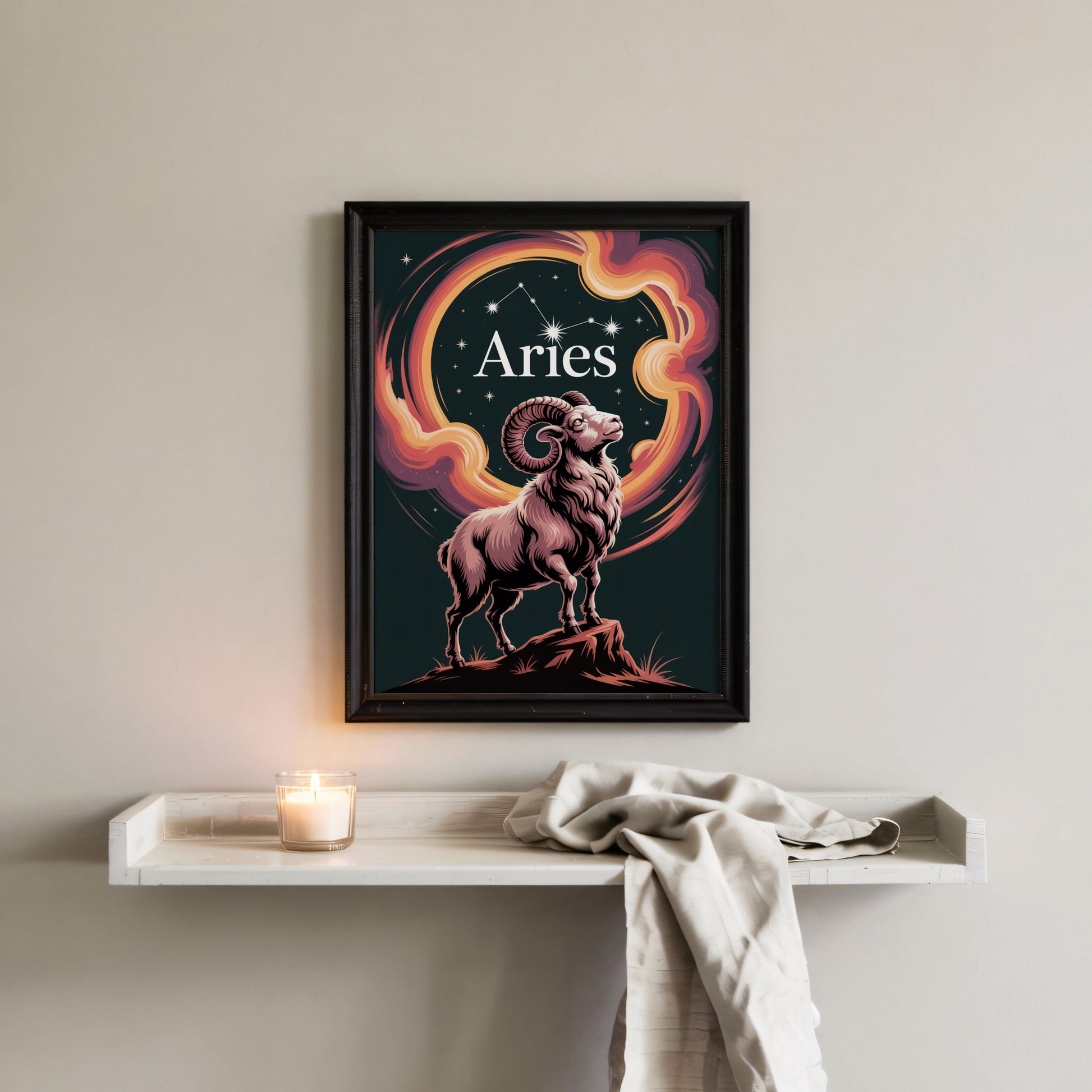 Aisle29 Print Aries Eclipse Wall Art