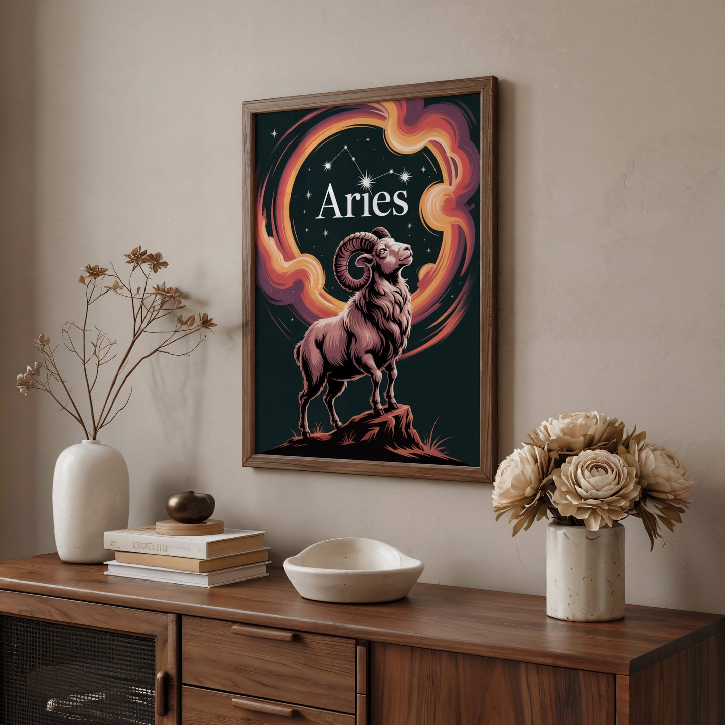 Aisle29 Print Aries Eclipse Wall Art