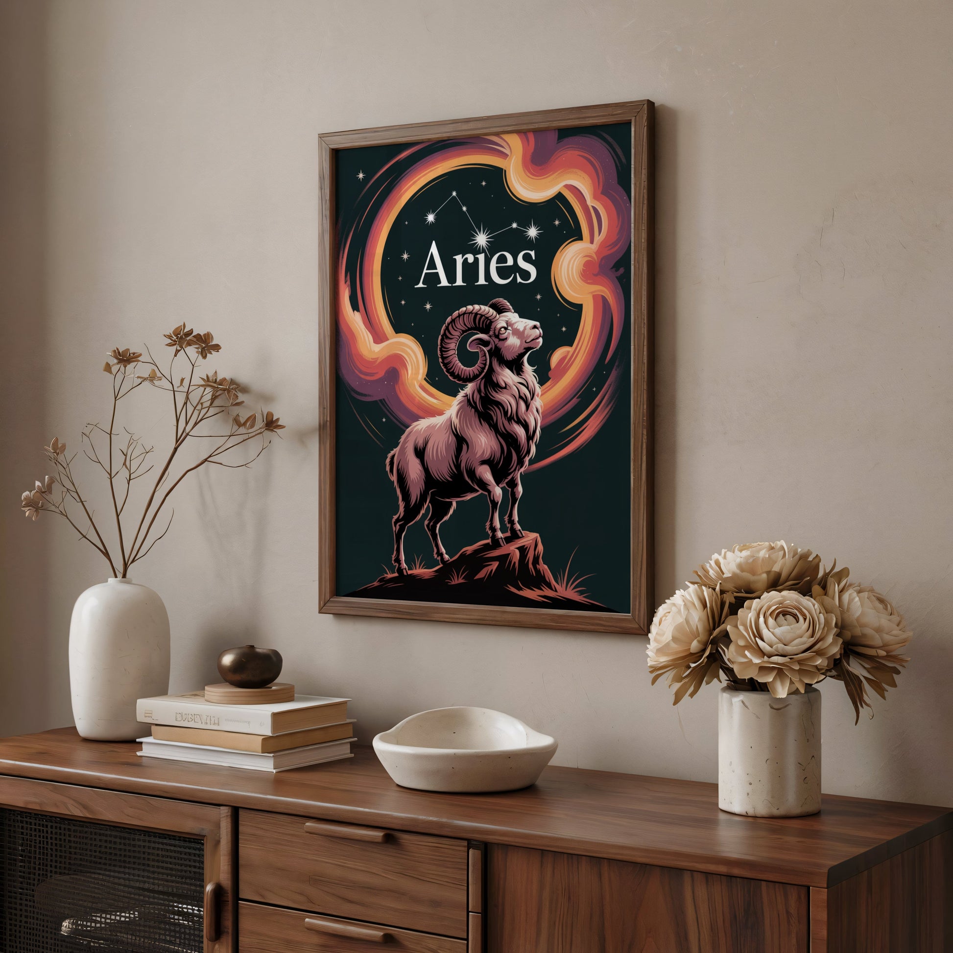 Aisle29 Print Aries Eclipse Wall Art