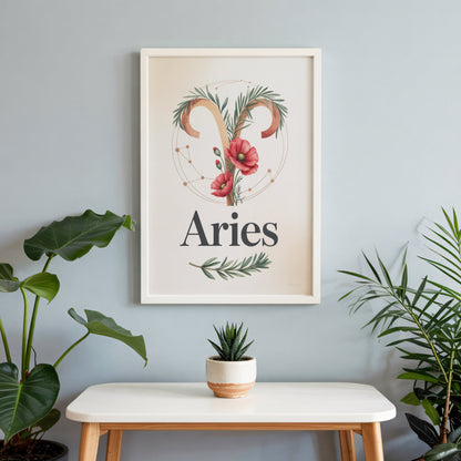 Aisle29 Print Aries Intricate Wall Art