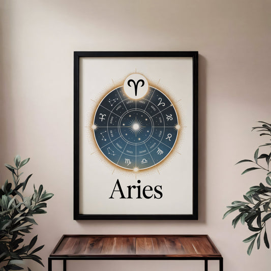 Aisle29 Print Aries Rising Wall Art