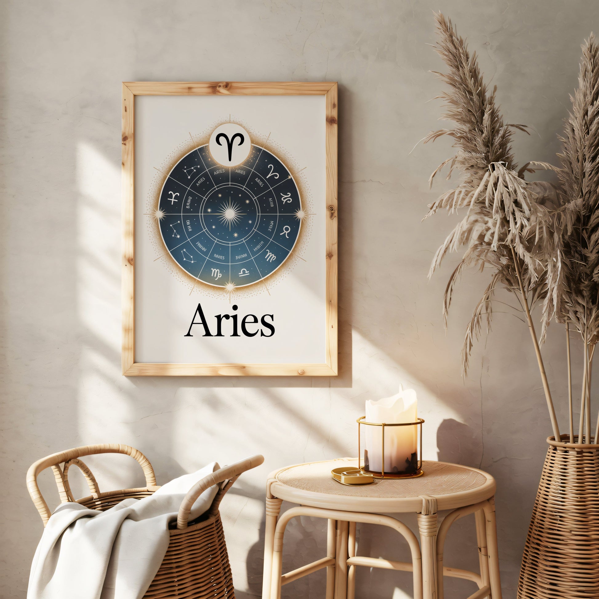 Aisle29 Print Aries Rising Wall Art