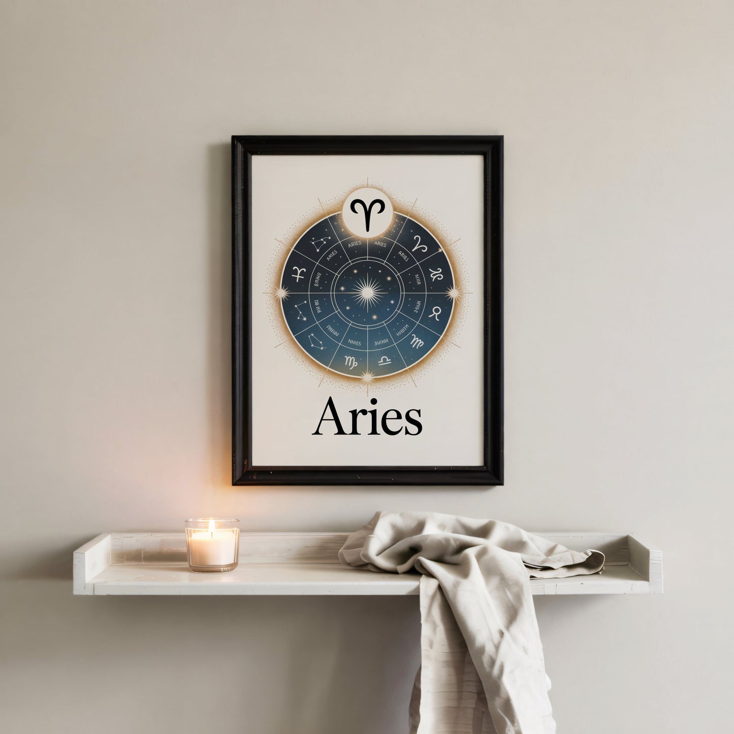 Aisle29 Print Aries Rising Wall Art