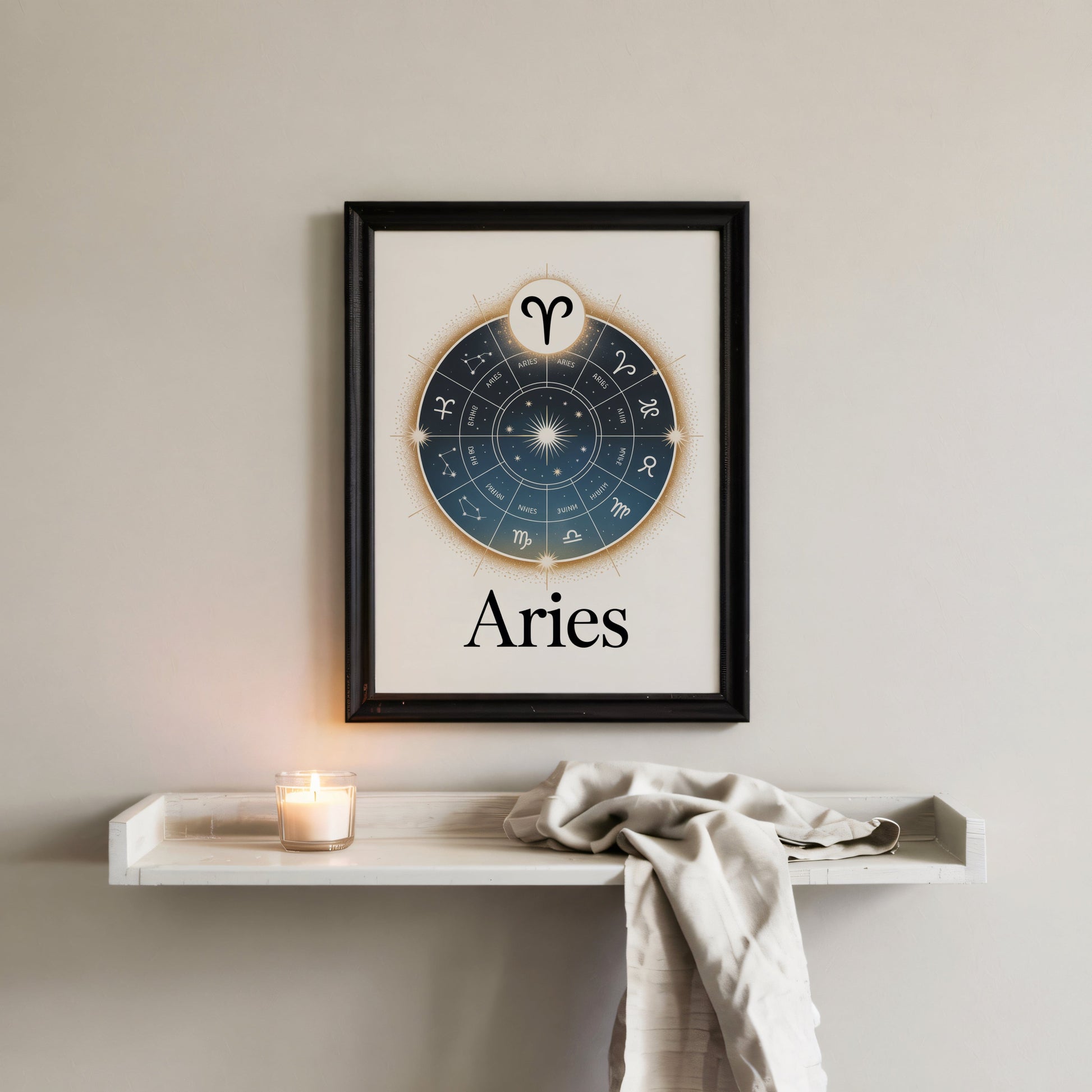 Aisle29 Print Aries Rising Wall Art