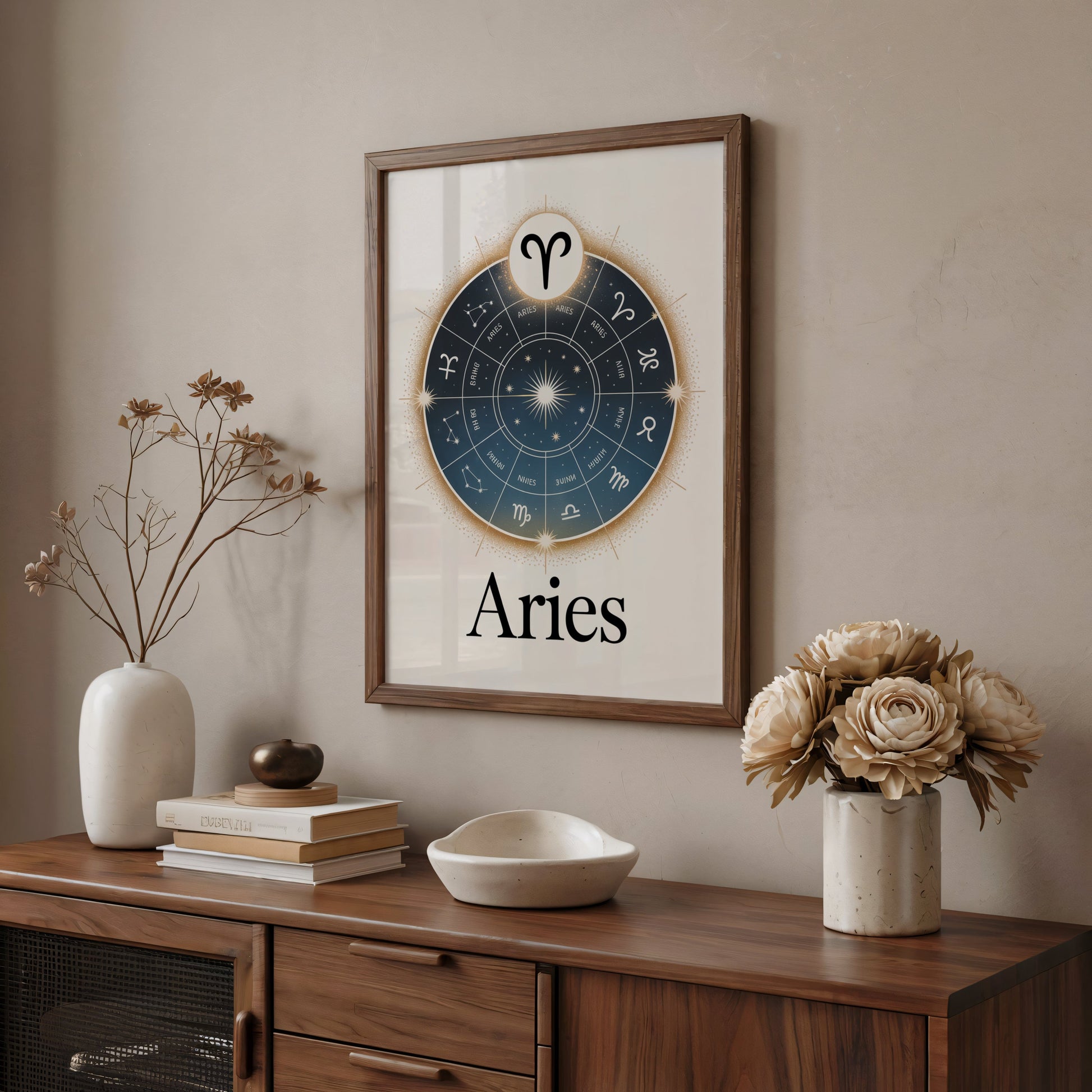Aisle29 Print Aries Rising Wall Art