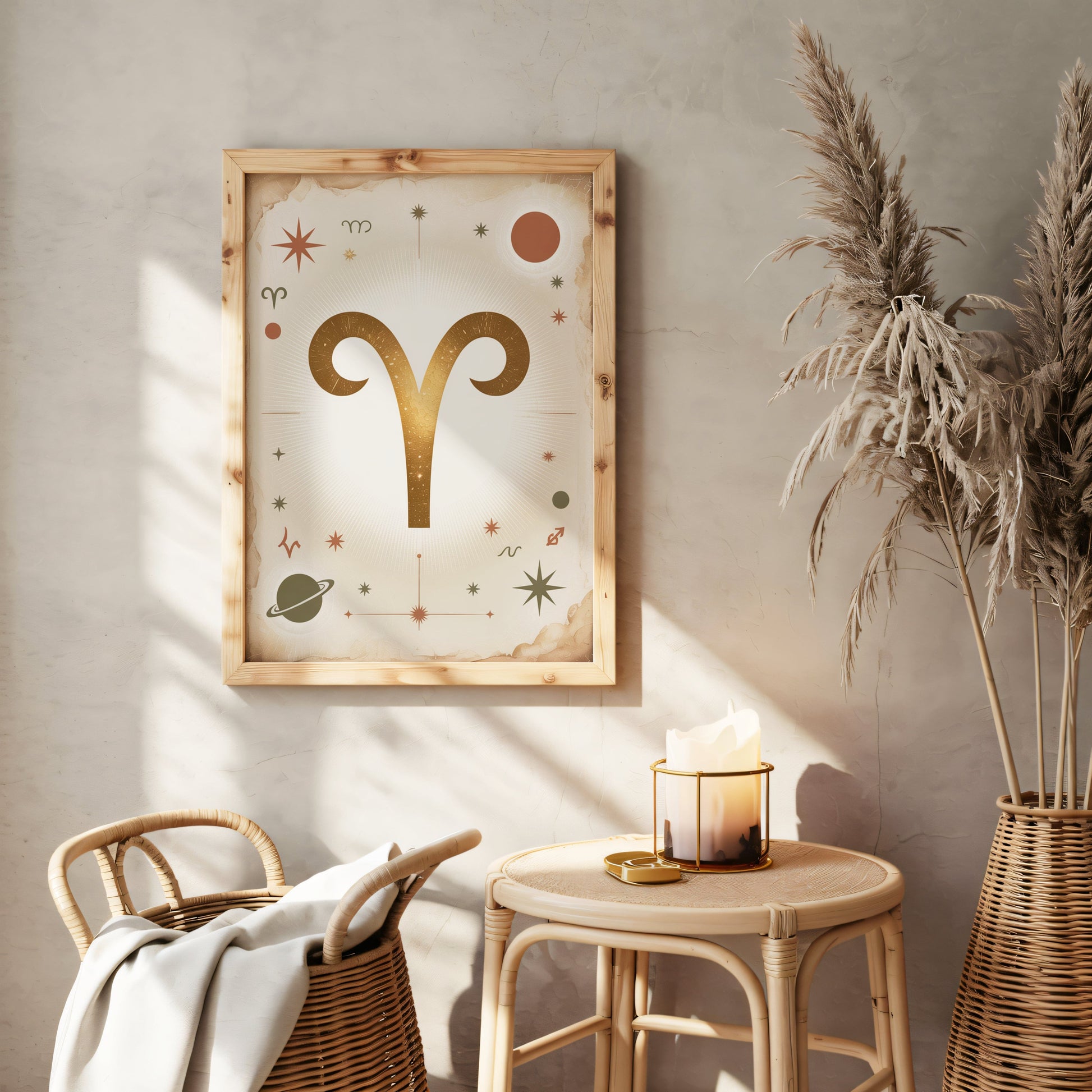 Aisle29 Print Aries Subtle Bold Wall Art