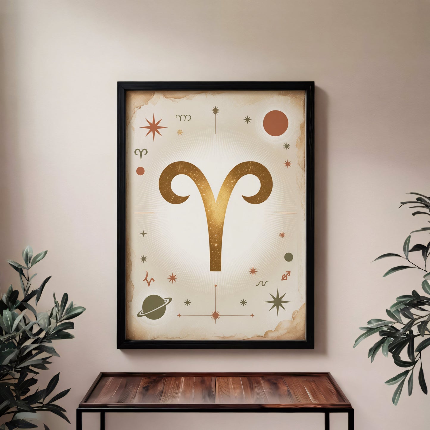Aisle29 Print Aries Subtle Bold Wall Art