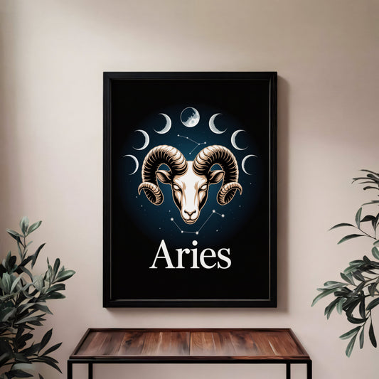 Aisle29 Print Aries Swirl Wall Art