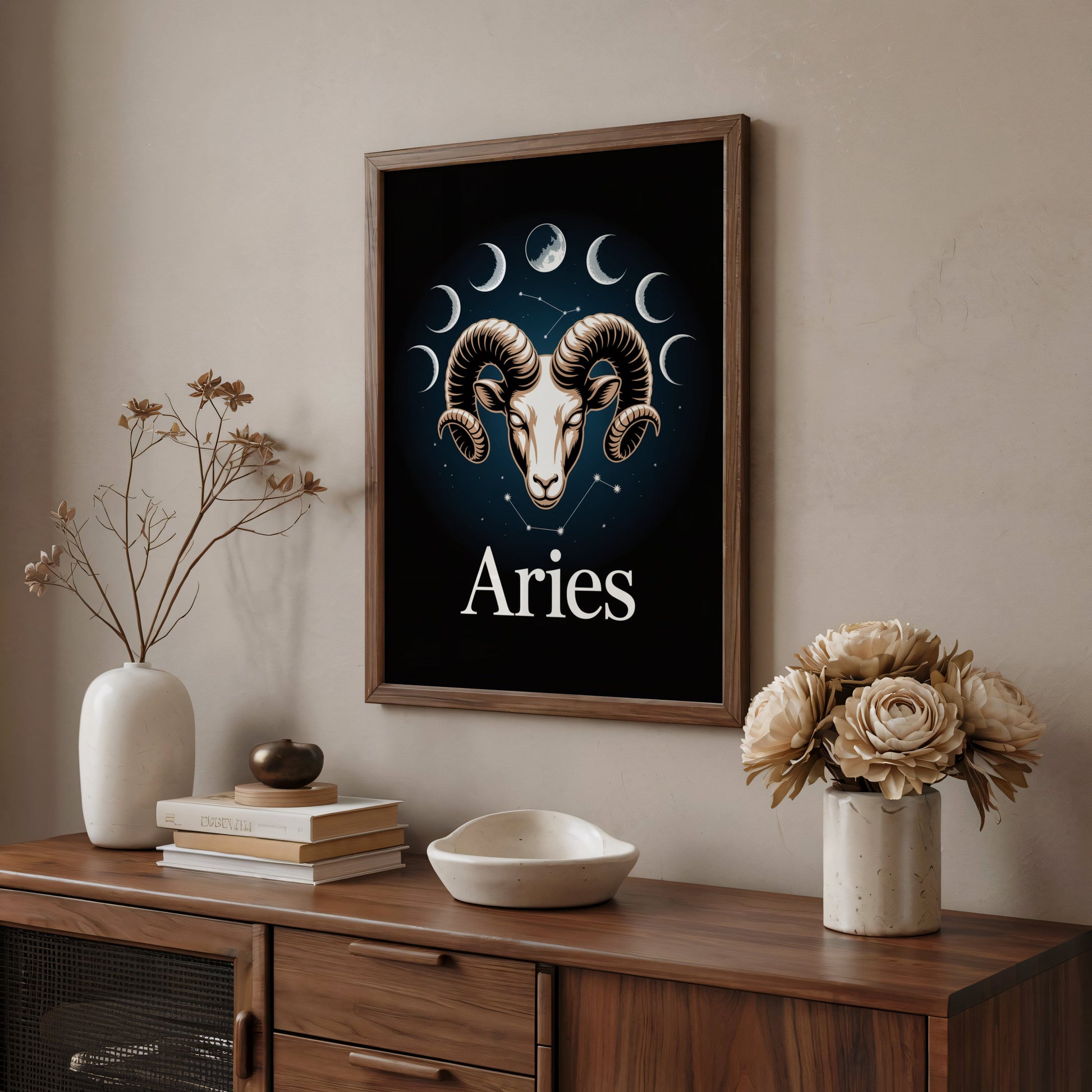 Aisle29 Print Aries Swirl Wall Art