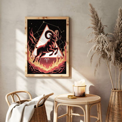 Aisle29 Print Aries Vibrant Wall Art