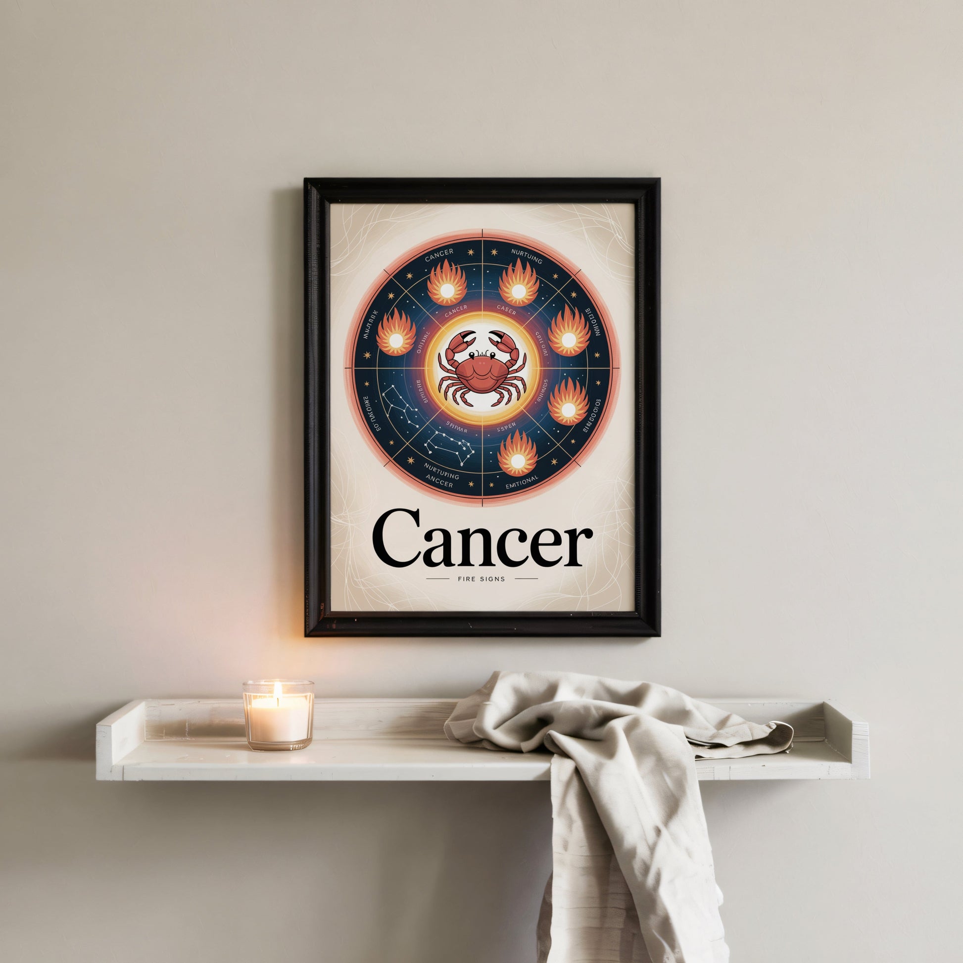 Aisle29 Print Cancer Artistic Wall Art