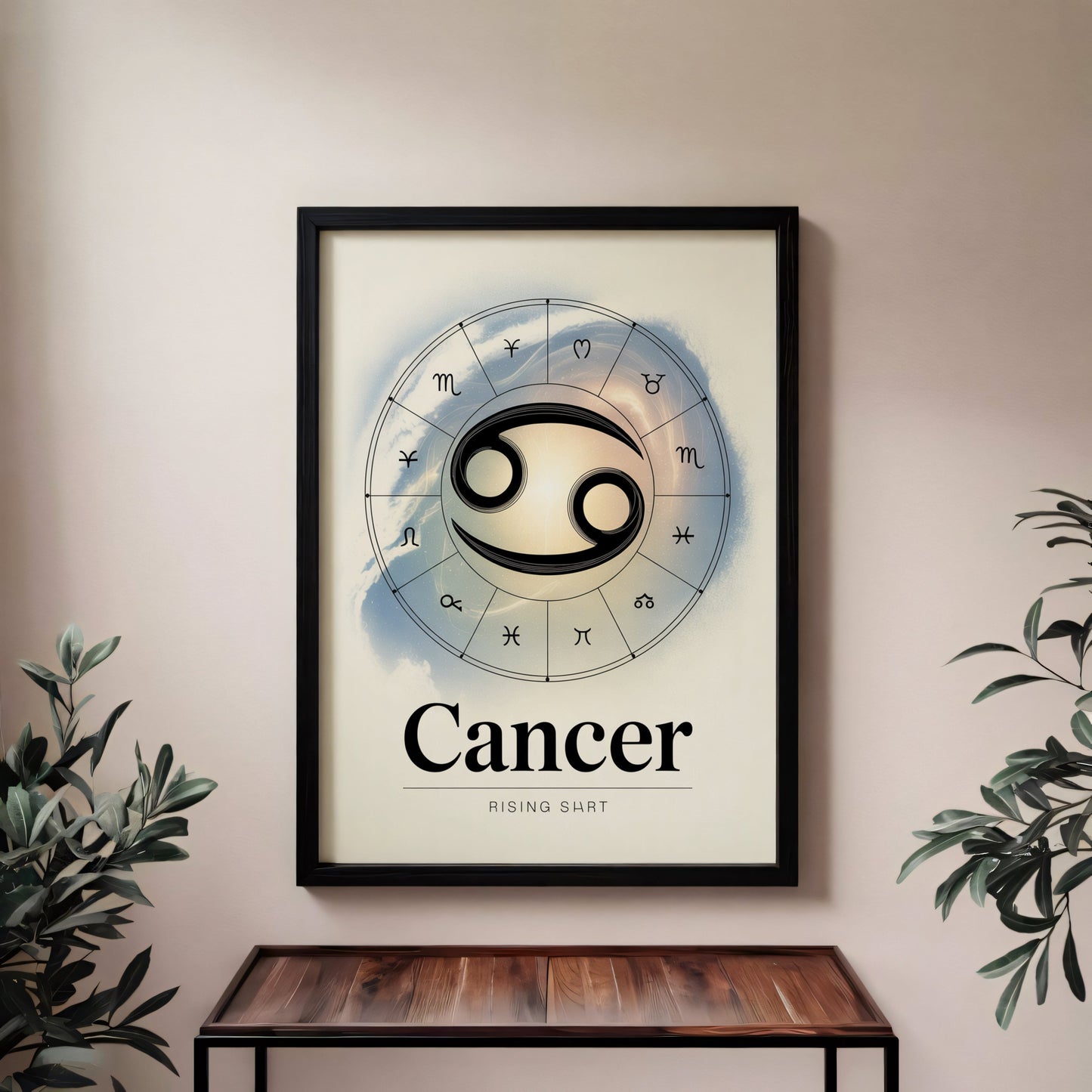 Aisle29 Print Cancer Birth Wall Art