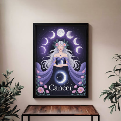 Aisle29 Print Cancer Cosmic Wall Art