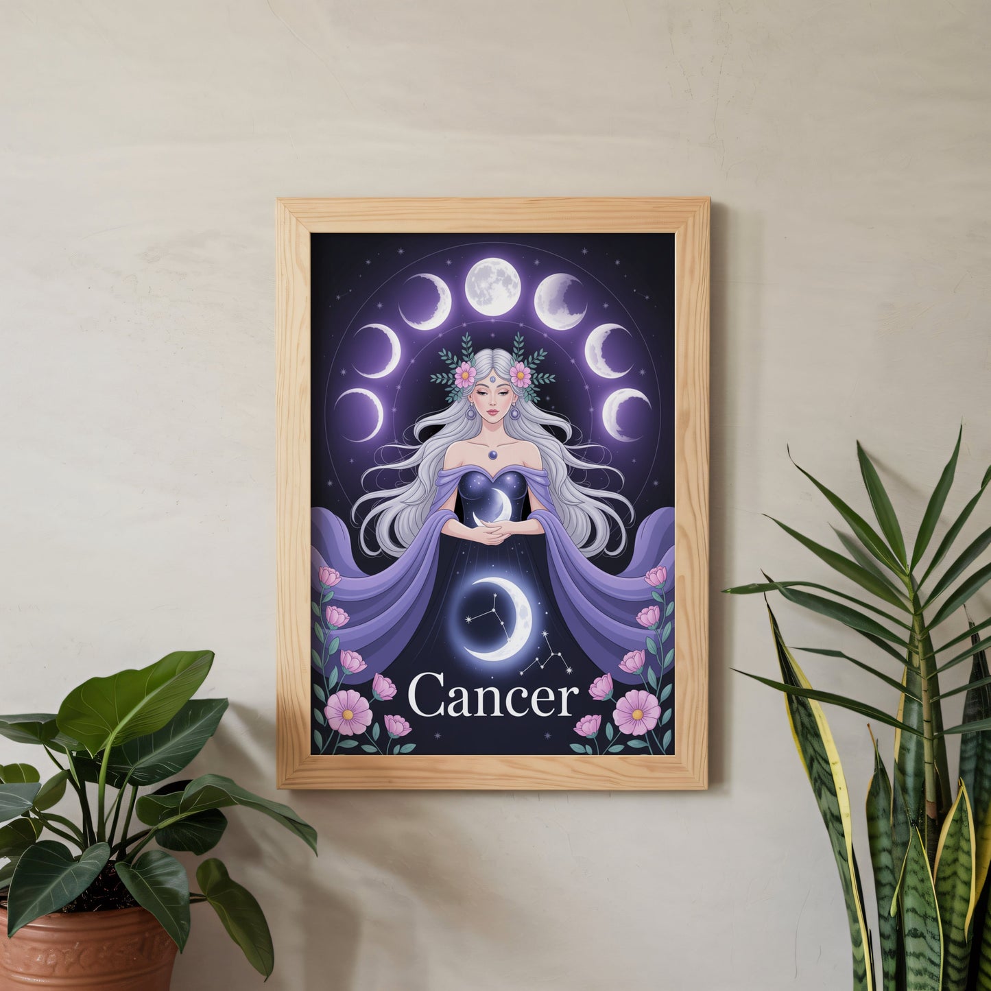 Aisle29 Print Cancer Cosmic Wall Art