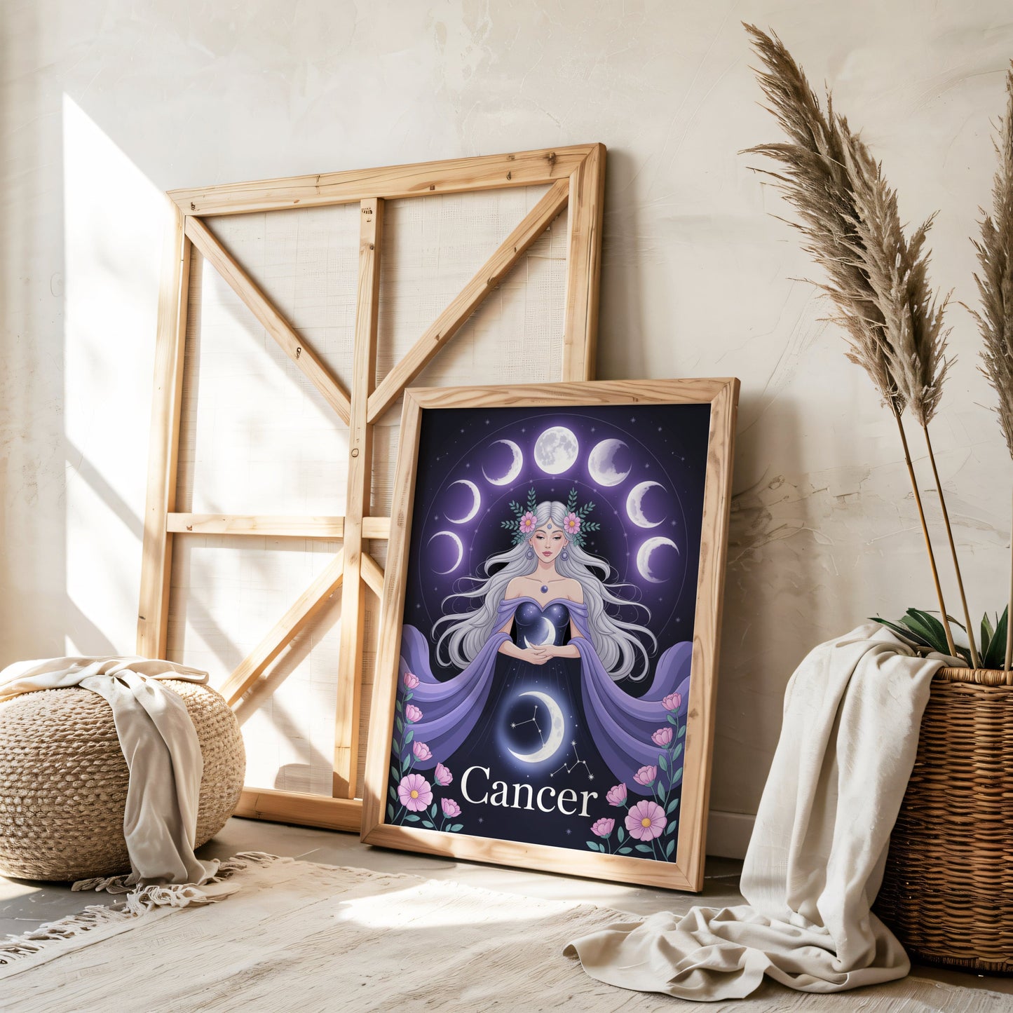 Aisle29 Print Cancer Cosmic Wall Art