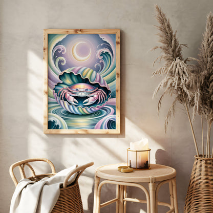 Aisle29 Print Cancer Crisp Wall Art