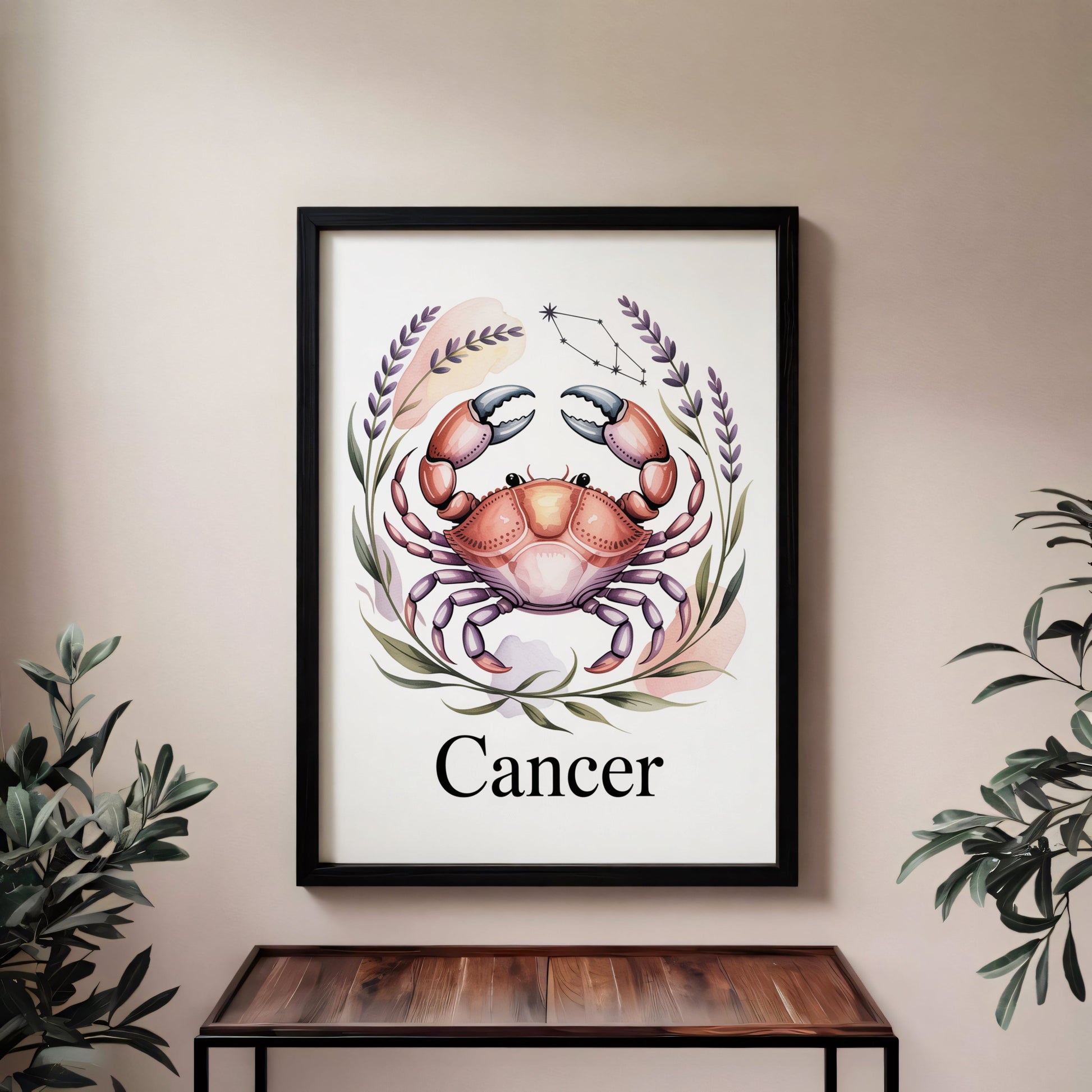 Aisle29 Print Cancer Earth Wall Art