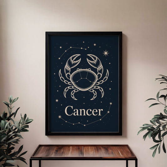 Aisle29 Print Cancer Stars Wall Art